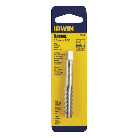 Irwin Irwin Hanson High Carbon Steel Metric Plug Tap 10 - 1.50 mm 1 pc 8340